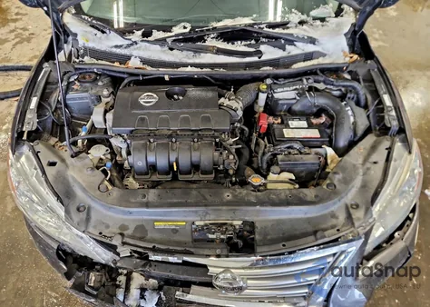 2013 Nissan Sentra S из США, поврежденный, VIN 3N1AB7AP1DL669585